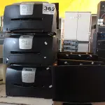 LOTE 362 - 05 IMPRESSORAS LEXMARK E342N E 05 MONITORES MARCAS E MODELOS DIVERSOS PARA RETIRADA DE PEÇAS. (NO ESTADO) ATENÇÃO! FAZER A VISITAÇÃO ANTES DE ARREMATAR, NÃO SABEMOS SE FUNCIONA. LEILÃO NÃO TEM GARANTIA E NEM DEVOLUÇÃO, SUJEITO A POSSÍVEIS AVARIAS VISÍVEIS/OCULTAS E/OU AUSÊNCIA DE COMPONENTES.