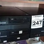 LOTE 247 - 04 CPU’S MARCAS POSITIVO. (NO ESTADO) ATENÇÃO! FAZER A VISITAÇÃO ANTES DE ARREMATAR, NÃO SABEMOS SE FUNCIONA. LEILÃO NÃO TEM GARANTIA E NEM DEVOLUÇÃO, SUJEITO A POSSÍVEIS AVARIAS VISÍVEIS/OCULTAS E/OU AUSÊNCIA DE COMPONENTES.