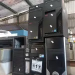 LOTE 117 - 05 CPU’S MARCAS E MODELOS DIVERSOS. (NO ESTADO) ATENÇÃO! FAZER A VISITAÇÃO ANTES DE ARREMATAR, NÃO SABEMOS SE FUNCIONA. LEILÃO NÃO TEM GARANTIA E NEM DEVOLUÇÃO, SUJEITO A POSSÍVEIS AVARIAS VISÍVEIS/OCULTAS E/OU AUSÊNCIA DE COMPONENTES.