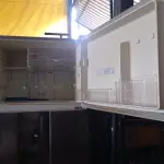 LOTE 323 - 01 GELADEIRA MARCA ELECTROLUX 220V. (NO ESTADO) ATENÇÃO! FAZER A VISITAÇÃO ANTES DE ARREMATAR, NÃO SABEMOS SE FUNCIONA. LEILÃO NÃO TEM GARANTIA E NEM DEVOLUÇÃO, SUJEITO A POSSÍVEIS AVARIAS VISÍVEIS/OCULTAS E/OU AUSÊNCIA DE COMPONENTES.