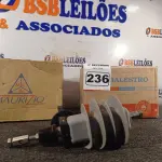 LOTE 236 - 03 PARA-RAIOS DE VÁLVULA POLIMÉRICO 15KV. (NO ESTADO) ATENÇÃO! FAZER A VISITAÇÃO ANTES DE ARREMATAR, NÃO SABEMOS SE FUNCIONA. LEILÃO NÃO TEM GARANTIA E NEM DEVOLUÇÃO, SUJEITO A POSSÍVEIS AVARIAS VISÍVEIS/OCULTAS E/OU AUSÊNCIA DE COMPONENTES.