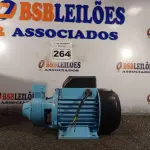 LOTE 264 - 01 BOMBA D’AGUA PERIFÉRICA 220V 1VC.  (NO ESTADO) ATENÇÃO! FAZER A VISITAÇÃO ANTES DE ARREMATAR, NÃO SABEMOS SE FUNCIONA. LEILÃO NÃO TEM GARANTIA E NEM DEVOLUÇÃO, SUJEITO A POSSÍVEIS AVARIAS VISÍVEIS/OCULTAS E/OU AUSÊNCIA DE COMPONENTES.