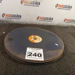 LOTE 240 - 05 DISCOS CLIPPERS: DIÂMETRO 18, ESPECIFICAÇÃO MR-822, RPM 3069. (NO ESTADO) ATENÇÃO! FAZER A VISITAÇÃO ANTES DE ARREMATAR, NÃO SABEMOS SE FUNCIONA. LEILÃO NÃO TEM GARANTIA E NEM DEVOLUÇÃO, SUJEITO A POSSÍVEIS AVARIAS VISÍVEIS/OCULTAS E/OU AUSÊNCIA DE COMPONENTES.