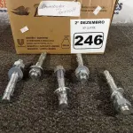LOTE 246 - 01 LOTE COM VÁRIOS CHUMBADORES PARABOLT. (NO ESTADO) ATENÇÃO! FAZER A VISITAÇÃO ANTES DE ARREMATAR, NÃO SABEMOS SE FUNCIONA. LEILÃO NÃO TEM GARANTIA E NEM DEVOLUÇÃO, SUJEITO A POSSÍVEIS AVARIAS VISÍVEIS/OCULTAS E/OU AUSÊNCIA DE COMPONENTES.
