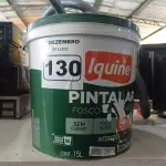 LOTE 130 - 01 BALDE DE TINTA IQUINE PINTALAR FOSCO AVELUDADO INTERIORES NA COR MARFIM 15L. (NO ESTADO) ATENÇÃO! FAZER A VISITAÇÃO ANTES DE ARREMATAR, NÃO SABEMOS SE FUNCIONA. LEILÃO NÃO TEM GARANTIA E NEM DEVOLUÇÃO, SUJEITO A POSSÍVEIS AVARIAS VISÍVEIS/OCULTAS E/OU AUSÊNCIA DE COMPONENTES.