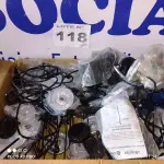 LOTE 118 - 01 – ACESSÓRIOS PARA FOGÃO DIVERSOS (NO ESTADO, NÃO SABEMOS SE FUNCIONA. LEILÃO NÃO TEM GARANTIA E NEM DEVOLUÇÃO, SUJEITO A POSSÍVEIS AVARIAS VISÍVEIS/OCULTAS E/OU AUSÊNCIA DE COMPONENTES)