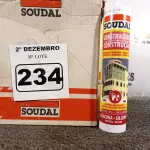 LOTE 234 - 12 TUBOS DE SILICONE NEUTRO PARA CONSTRUÇÃO 340G BRANCO. (NO ESTADO) ATENÇÃO! FAZER A VISITAÇÃO ANTES DE ARREMATAR, NÃO SABEMOS SE FUNCIONA. LEILÃO NÃO TEM GARANTIA E NEM DEVOLUÇÃO, SUJEITO A POSSÍVEIS AVARIAS VISÍVEIS/OCULTAS E/OU AUSÊNCIA DE COMPONENTES.