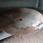 LOTE 342 - 02 DISCOS DE ARADO. (NO ESTADO) ATENÇÃO! FAZER A VISITAÇÃO ANTES DE ARREMATAR, NÃO SABEMOS SE FUNCIONA. LEILÃO NÃO TEM GARANTIA E NEM DEVOLUÇÃO, SUJEITO A POSSÍVEIS AVARIAS VISÍVEIS/OCULTAS E/OU AUSÊNCIA DE COMPONENTES.