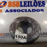 LOTE 150 - 01 ROLO DE CABO FLEXÍVEL 100M 1X10MM NA COR PRETA (NOVO). (NO ESTADO) ATENÇÃO! FAZER A VISITAÇÃO ANTES DE ARREMATAR, NÃO SABEMOS SE FUNCIONA. LEILÃO NÃO TEM GARANTIA E NEM DEVOLUÇÃO, SUJEITO A POSSÍVEIS AVARIAS VISÍVEIS/OCULTAS E/OU AUSÊNCIA DE COMPONENTES.