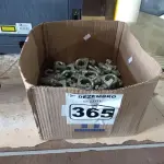 LOTE 365 - 01 LOTE COM VÁRIOS CLIPS PARA CABO DE AÇO 3/8”. (NO ESTADO) ATENÇÃO! FAZER A VISITAÇÃO ANTES DE ARREMATAR, NÃO SABEMOS SE FUNCIONA. LEILÃO NÃO TEM GARANTIA E NEM DEVOLUÇÃO, SUJEITO A POSSÍVEIS AVARIAS VISÍVEIS/OCULTAS E/OU AUSÊNCIA DE COMPONENTES.