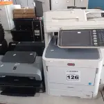 LOTE 126 - 06 IMPRESSORAS SENDO 01 MULTIFUNCIONAL OKI MODELO MPS 5502MB. (NO ESTADO) ATENÇÃO! FAZER A VISITAÇÃO ANTES DE ARREMATAR, NÃO SABEMOS SE FUNCIONA. LEILÃO NÃO TEM GARANTIA E NEM DEVOLUÇÃO, SUJEITO A POSSÍVEIS AVARIAS VISÍVEIS/OCULTAS E/OU AUSÊNCIA DE COMPONENTES.