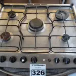LOTE 326 - 01 FOGÃO A GÁS 05 BOCAS INCOMPLETO. (NO ESTADO) ATENÇÃO! FAZER A VISITAÇÃO ANTES DE ARREMATAR, NÃO SABEMOS SE FUNCIONA. LEILÃO NÃO TEM GARANTIA E NEM DEVOLUÇÃO, SUJEITO A POSSÍVEIS AVARIAS VISÍVEIS/OCULTAS E/OU AUSÊNCIA DE COMPONENTES.