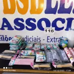 LOTE 116 - 54 – ITENS DE FESTAS (APROXIMADAMENTE) (NO ESTADO, NÃO SABEMOS SE FUNCIONA. LEILÃO NÃO TEM GARANTIA E NEM DEVOLUÇÃO, SUJEITO A POSSÍVEIS AVARIAS VISÍVEIS/OCULTAS E/OU AUSÊNCIA DE COMPONENTES)