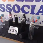 LOTE 138 - 10 – GARRAFAS DIVERSAS (NO ESTADO, NÃO SABEMOS SE FUNCIONA. LEILÃO NÃO TEM GARANTIA E NEM DEVOLUÇÃO, SUJEITO A POSSÍVEIS AVARIAS VISÍVEIS/OCULTAS E/OU AUSÊNCIA DE COMPONENTES)