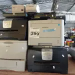LOTE 299 - 01 LOTE COM VÁRIAS IMPRESSORAS MARCAS E MODELOS DIVERSOS. (NO ESTADO) ATENÇÃO! FAZER A VISITAÇÃO ANTES DE ARREMATAR, NÃO SABEMOS SE FUNCIONA. LEILÃO NÃO TEM GARANTIA E NEM DEVOLUÇÃO, SUJEITO A POSSÍVEIS AVARIAS VISÍVEIS/OCULTAS E/OU AUSÊNCIA DE COMPONENTES.