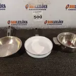 LOTE 500 - 02 FRIGIDEIRAS E 01 PANELA SEM TAMPA. (NO ESTADO) ATENÇÃO! FAZER A VISITAÇÃO ANTES DE ARREMATAR, NÃO SABEMOS SE FUNCIONA. LEILÃO NÃO TEM GARANTIA E NEM DEVOLUÇÃO, SUJEITO A POSSÍVEIS AVARIAS VISÍVEIS/OCULTAS E/OU AUSÊNCIA DE COMPONENTES.