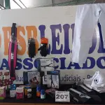 LOTE 207 - 29 – ITENS ESPORTIVOS DIVERSOS (APROXIMADAMENTE)(NO ESTADO, NÃO SABEMOS SE FUNCIONA. LEILÃO NÃO TEM GARANTIA E NEM DEVOLUÇÃO, SUJEITO A POSSÍVEIS AVARIAS VISÍVEIS/OCULTAS E/OU AUSÊNCIA DE COMPONENTES)