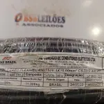 LOTE 175 - 01 ROLO DE CABO FLEXÍVEL 100M 1X10MM NA COR PRETA (NOVO). (NO ESTADO) ATENÇÃO! FAZER A VISITAÇÃO ANTES DE ARREMATAR, NÃO SABEMOS SE FUNCIONA. LEILÃO NÃO TEM GARANTIA E NEM DEVOLUÇÃO, SUJEITO A POSSÍVEIS AVARIAS VISÍVEIS/OCULTAS E/OU AUSÊNCIA DE COMPONENTES.