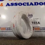 LOTE 165 - 01 ROLO DE CABO FLEXÍVEL 100M 1X2,5MM NA COR BRANCA (NOVO). (NO ESTADO) ATENÇÃO! FAZER A VISITAÇÃO ANTES DE ARREMATAR, NÃO SABEMOS SE FUNCIONA. LEILÃO NÃO TEM GARANTIA E NEM DEVOLUÇÃO, SUJEITO A POSSÍVEIS AVARIAS VISÍVEIS/OCULTAS E/OU AUSÊNCIA DE COMPONENTES.