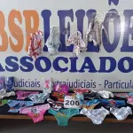 LOTE 200 - 30 – PEÇAS INTIMAS INFANTIL FEMININAS (APROXIMADAMENTE)(NO ESTADO, NÃO SABEMOS SE FUNCIONA. LEILÃO NÃO TEM GARANTIA E NEM DEVOLUÇÃO, SUJEITO A POSSÍVEIS AVARIAS VISÍVEIS/OCULTAS E/OU AUSÊNCIA DE COMPONENTES)