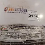 LOTE 215 - 01 ROLO DE CABO FLEXÍVEL 100M 1X4MM NA COR CINZA (NOVO). (NO ESTADO) ATENÇÃO! FAZER A VISITAÇÃO ANTES DE ARREMATAR, NÃO SABEMOS SE FUNCIONA. LEILÃO NÃO TEM GARANTIA E NEM DEVOLUÇÃO, SUJEITO A POSSÍVEIS AVARIAS VISÍVEIS/OCULTAS E/OU AUSÊNCIA DE COMPONENTES.