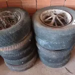 LOTE 416 - 12 RODAS PARA BETONEIRA. (NO ESTADO) ATENÇÃO! FAZER A VISITAÇÃO ANTES DE ARREMATAR, NÃO SABEMOS SE FUNCIONA. LEILÃO NÃO TEM GARANTIA E NEM DEVOLUÇÃO, SUJEITO A POSSÍVEIS AVARIAS VISÍVEIS/OCULTAS E/OU AUSÊNCIA DE COMPONENTES.