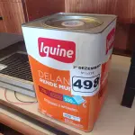 LOTE 498 - 01 LATA DE TINTA IQUINE DELANIL RENDE MUITO 18L FOSCO BASE “P”. (NO ESTADO) ATENÇÃO! FAZER A VISITAÇÃO ANTES DE ARREMATAR, NÃO SABEMOS SE FUNCIONA. LEILÃO NÃO TEM GARANTIA E NEM DEVOLUÇÃO, SUJEITO A POSSÍVEIS AVARIAS VISÍVEIS/OCULTAS E/OU AUSÊNCIA DE COMPONENTES.
