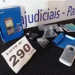 LOTE 290 - 01 – CELULAR NOKIA (NO ESTADO, NÃO SABEMOS SE FUNCIONA. LEILÃO NÃO TEM GARANTIA E NEM DEVOLUÇÃO, SUJEITO A POSSÍVEIS AVARIAS VISÍVEIS/OCULTAS E/OU AUSÊNCIA DE COMPONENTES)