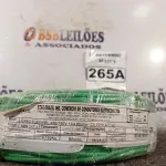 LOTE 265 - 01 ROLO DE CABO FLEXÍVEL 100M 1X4MM NA COR VERDE (NOVO). (NO ESTADO) ATENÇÃO! FAZER A VISITAÇÃO ANTES DE ARREMATAR, NÃO SABEMOS SE FUNCIONA. LEILÃO NÃO TEM GARANTIA E NEM DEVOLUÇÃO, SUJEITO A POSSÍVEIS AVARIAS VISÍVEIS/OCULTAS E/OU AUSÊNCIA DE COMPONENTES.