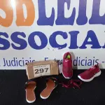 LOTE 297 - 02 – PARES DE CALÇADOS FEMININOS Nº 37 (NO ESTADO, NÃO SABEMOS SE FUNCIONA. LEILÃO NÃO TEM GARANTIA E NEM DEVOLUÇÃO, SUJEITO A POSSÍVEIS AVARIAS VISÍVEIS/OCULTAS E/OU AUSÊNCIA DE COMPONENTES)