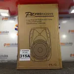 LOTE 315 - 01 CAIXA DE SOM PASSIVA PRO ÁUDIO PX-12 (NO ESTADO) ATENÇÃO! FAZER A VISITAÇÃO ANTES DE ARREMATAR, NÃO SABEMOS SE FUNCIONA. LEILÃO NÃO TEM GARANTIA E NEM DEVOLUÇÃO, SUJEITO A POSSÍVEIS AVARIAS VISÍVEIS/OCULTAS E/OU AUSÊNCIA DE COMPONENTES.