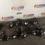 LOTE 454 - 01 LOTE COM VÁRIOS LEITORES DE CÓDIGO DE BARRAS. (NO ESTADO) ATENÇÃO! FAZER A VISITAÇÃO ANTES DE ARREMATAR, NÃO SABEMOS SE FUNCIONA. LEILÃO NÃO TEM GARANTIA E NEM DEVOLUÇÃO, SUJEITO A POSSÍVEIS AVARIAS VISÍVEIS/OCULTAS E/OU AUSÊNCIA DE COMPONENTES.