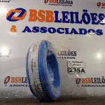 LOTE 235 - 01 ROLO DE CABO FLEXÍVEL 100M 1X4MM NA COR AZUL (NOVO). (NO ESTADO) ATENÇÃO! FAZER A VISITAÇÃO ANTES DE ARREMATAR, NÃO SABEMOS SE FUNCIONA. LEILÃO NÃO TEM GARANTIA E NEM DEVOLUÇÃO, SUJEITO A POSSÍVEIS AVARIAS VISÍVEIS/OCULTAS E/OU AUSÊNCIA DE COMPONENTES.