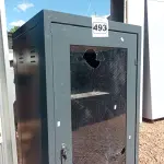 LOTE 493 - 01 RACK PARA EQUIPAMENTOS DE TELECOMUNICAÇÕES. (NO ESTADO) ATENÇÃO! FAZER A VISITAÇÃO ANTES DE ARREMATAR, NÃO SABEMOS SE FUNCIONA. LEILÃO NÃO TEM GARANTIA E NEM DEVOLUÇÃO, SUJEITO A POSSÍVEIS AVARIAS VISÍVEIS/OCULTAS E/OU AUSÊNCIA DE COMPONENTES.