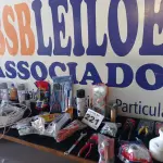 LOTE 221 - 40 – ITENS DE FERRAGISTA (APROXIMADAMENTE) (NO ESTADO, NÃO SABEMOS SE FUNCIONA. LEILÃO NÃO TEM GARANTIA E NEM DEVOLUÇÃO, SUJEITO A POSSÍVEIS AVARIAS VISÍVEIS/OCULTAS E/OU AUSÊNCIA DE COMPONENTES)