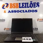 LOTE 442 - 01 NOTEBOOK MARCA AMAZON PC. (NO ESTADO) ATENÇÃO! FAZER A VISITAÇÃO ANTES DE ARREMATAR, NÃO SABEMOS SE FUNCIONA. LEILÃO NÃO TEM GARANTIA E NEM DEVOLUÇÃO, SUJEITO A POSSÍVEIS AVARIAS VISÍVEIS/OCULTAS E/OU AUSÊNCIA DE COMPONENTES.
