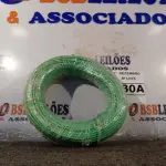 LOTE 230 - 01 ROLO DE CABO FLEXÍVEL 100M 1X4MM NA COR VERDE (NOVO). (NO ESTADO) ATENÇÃO! FAZER A VISITAÇÃO ANTES DE ARREMATAR, NÃO SABEMOS SE FUNCIONA. LEILÃO NÃO TEM GARANTIA E NEM DEVOLUÇÃO, SUJEITO A POSSÍVEIS AVARIAS VISÍVEIS/OCULTAS E/OU AUSÊNCIA DE COMPONENTES.