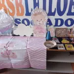 LOTE 242 - 50 - ITENS DE FESTA (APROXIMADAMENTE)(NO ESTADO, NÃO SABEMOS SE FUNCIONA. LEILÃO NÃO TEM GARANTIA E NEM DEVOLUÇÃO, SUJEITO A POSSÍVEIS AVARIAS VISÍVEIS/OCULTAS E/OU AUSÊNCIA DE COMPONENTES)
