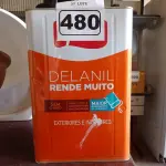LOTE 480 - 01 LATA DE TINTA IQUINE DELANIL RENDE MUITO 18L SEM A IDENTIFICAÇÃO DA COR. (NO ESTADO) ATENÇÃO! FAZER A VISITAÇÃO ANTES DE ARREMATAR, NÃO SABEMOS SE FUNCIONA. LEILÃO NÃO TEM GARANTIA E NEM DEVOLUÇÃO, SUJEITO A POSSÍVEIS AVARIAS VISÍVEIS/OCULTAS E/OU AUSÊNCIA DE COMPONENTES.