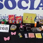 LOTE 268 - 50 ITENS INFANTIS DIVERSOS (APROXIMADAMENTE)(NO ESTADO, NÃO SABEMOS SE FUNCIONA. LEILÃO NÃO TEM GARANTIA E NEM DEVOLUÇÃO, SUJEITO A POSSÍVEIS AVARIAS VISÍVEIS/OCULTAS E/OU AUSÊNCIA DE COMPONENTES)