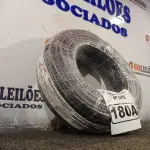 LOTE 180 - 01 ROLO DE CABO FLEXÍVEL 100M 1X10MM NA COR PRETA (NOVO). (NO ESTADO) ATENÇÃO! FAZER A VISITAÇÃO ANTES DE ARREMATAR, NÃO SABEMOS SE FUNCIONA. LEILÃO NÃO TEM GARANTIA E NEM DEVOLUÇÃO, SUJEITO A POSSÍVEIS AVARIAS VISÍVEIS/OCULTAS E/OU AUSÊNCIA DE COMPONENTES.