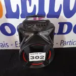 LOTE 302 - 01 - CAIXA DE SOM AMVOX STRONDO (NO ESTADO, NÃO SABEMOS SE FUNCIONA. LEILÃO NÃO TEM GARANTIA E NEM DEVOLUÇÃO, SUJEITO A POSSÍVEIS AVARIAS VISÍVEIS/OCULTAS E/OU AUSÊNCIA DE COMPONENTES)