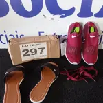 LOTE 297 - 02 – PARES DE CALÇADOS FEMININOS Nº 37 (NO ESTADO, NÃO SABEMOS SE FUNCIONA. LEILÃO NÃO TEM GARANTIA E NEM DEVOLUÇÃO, SUJEITO A POSSÍVEIS AVARIAS VISÍVEIS/OCULTAS E/OU AUSÊNCIA DE COMPONENTES)