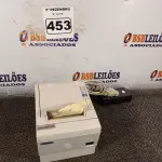 LOTE 453 - 01 IMPRESSORA DE CUPOM NÃO FISCAL MARCA EPSON COM FONTE. (NO ESTADO) ATENÇÃO! FAZER A VISITAÇÃO ANTES DE ARREMATAR, NÃO SABEMOS SE FUNCIONA. LEILÃO NÃO TEM GARANTIA E NEM DEVOLUÇÃO, SUJEITO A POSSÍVEIS AVARIAS VISÍVEIS/OCULTAS E/OU AUSÊNCIA DE COMPONENTES.