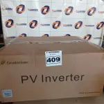 LOTE 409 - 01 INVERSOR CANADIAN TRI 380V CSI-30K-T400GL01-E. (NO ESTADO) ATENÇÃO! FAZER A VISITAÇÃO ANTES DE ARREMATAR, NÃO SABEMOS SE FUNCIONA. LEILÃO NÃO TEM GARANTIA E NEM DEVOLUÇÃO, SUJEITO A POSSÍVEIS AVARIAS VISÍVEIS/OCULTAS E/OU AUSÊNCIA DE COMPONENTES.