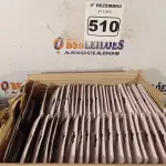 LOTE 510 - 50 KITS DE PASTILHA DE FREIO PARA HARLEY DAVIDSON, MODELO SOFTAIL DE 2008-2016, SENDO 25 DIANTEIRAS E 25 TRASEIRAS, NOVAS. (NO ESTADO)