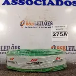 LOTE 275 - 01 ROLO DE CABO FLEXÍVEL 100M 1X2,5MM NA COR VERDE (NOVO). (NO ESTADO) ATENÇÃO! FAZER A VISITAÇÃO ANTES DE ARREMATAR, NÃO SABEMOS SE FUNCIONA. LEILÃO NÃO TEM GARANTIA E NEM DEVOLUÇÃO, SUJEITO A POSSÍVEIS AVARIAS VISÍVEIS/OCULTAS E/OU AUSÊNCIA DE COMPONENTES.