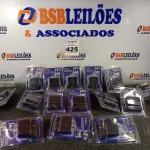 LOTE 425 - 01 LOTE COM VÁRIOS PROTEC RAIO. (NO ESTADO) ATENÇÃO! FAZER A VISITAÇÃO ANTES DE ARREMATAR, NÃO SABEMOS SE FUNCIONA. LEILÃO NÃO TEM GARANTIA E NEM DEVOLUÇÃO, SUJEITO A POSSÍVEIS AVARIAS VISÍVEIS/OCULTAS E/OU AUSÊNCIA DE COMPONENTES.
