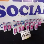 LOTE 432 - 17 - GARRAFAS DE TINTA EPSON (NO ESTADO, NÃO SABEMOS SE FUNCIONA. LEILÃO NÃO TEM GARANTIA E NEM DEVOLUÇÃO, SUJEITO A POSSÍVEIS AVARIAS VISÍVEIS/OCULTAS E/OU AUSÊNCIA DE COMPONENTES)
