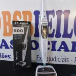 LOTE 500 - 01 - VAPORIZADOR E HIGIENIZADOR ARIETE STEAM AND SWEEPER POLISHOP (NO ESTADO, NÃO SABEMOS SE FUNCIONA. LEILÃO NÃO TEM GARANTIA E NEM DEVOLUÇÃO, SUJEITO A POSSÍVEIS AVARIAS VISÍVEIS/OCULTAS E/OU AUSÊNCIA DE COMPONENTES)